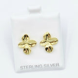 Gold Flower Stud Earrings 3.0 - Gold, Silver or Rose Gold