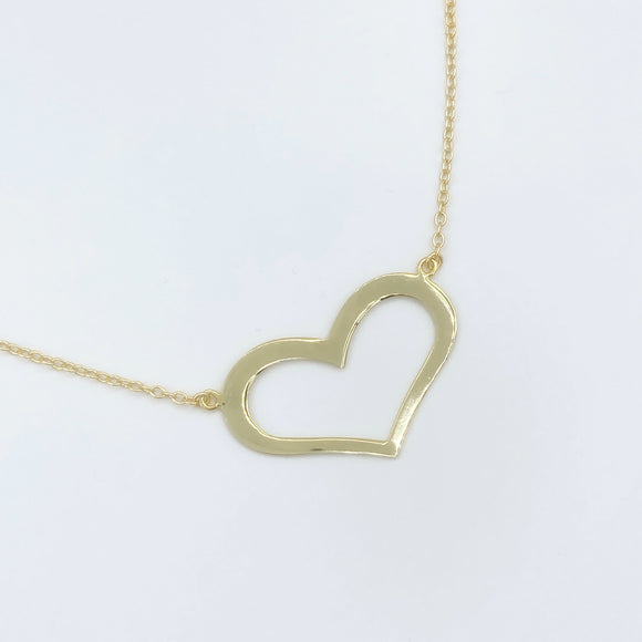 Heart Necklace 4.0 - Gold or Silver