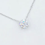 Solitaire Diamond Necklace 6.0 - Gold or Silver