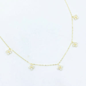 Clover Drop Necklace
