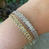 Rectangle Tennis Bracelet