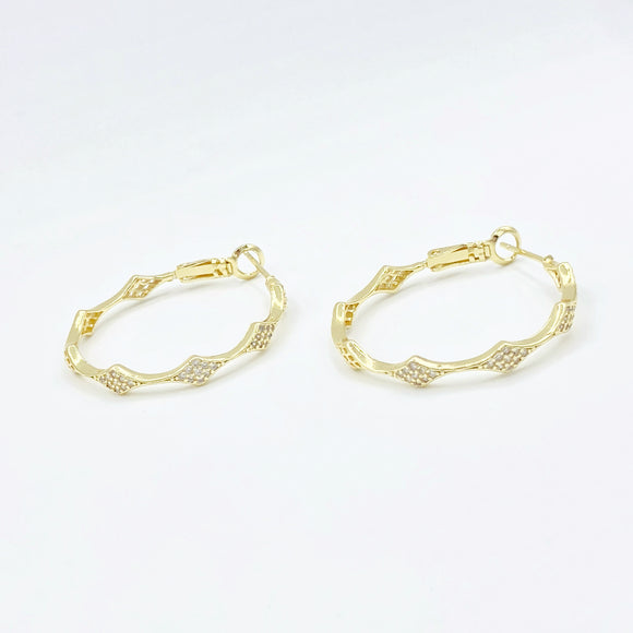 Charlotte Earrings - Gold or Silver