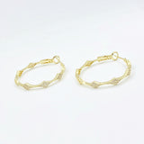 Charlotte Earrings - Gold or Silver