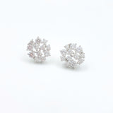 Diamond Drizzle Studs - Gold or Silver