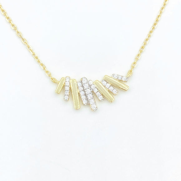 Wave Bar Necklace