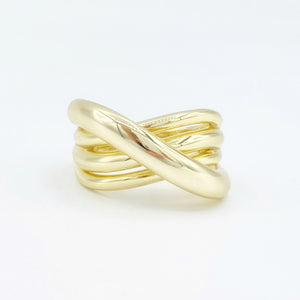 Dripping Gold Wrap Ring