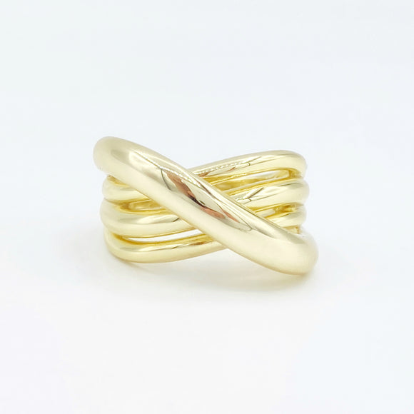 Dripping Gold Wrap Ring