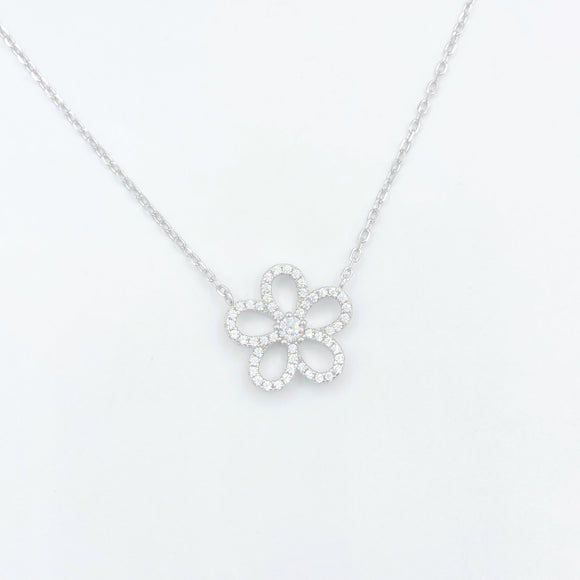 Open Flower Necklace