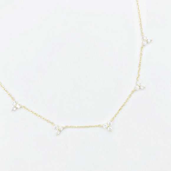 Cluster Choker Necklace