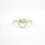 Puffed Heart Ring