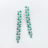 Blake Earrings - Emerald