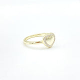 Puffed Heart Ring
