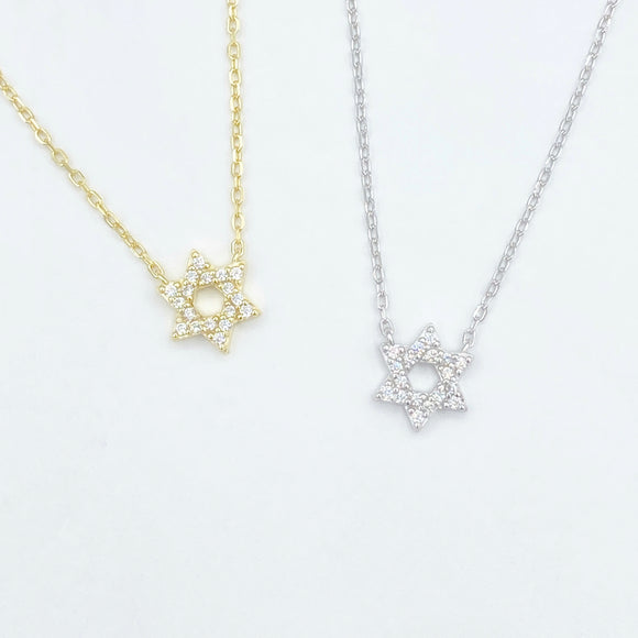 Magen David Necklace 6.0 - Silver or Gold