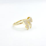 Diamond Bow Ring