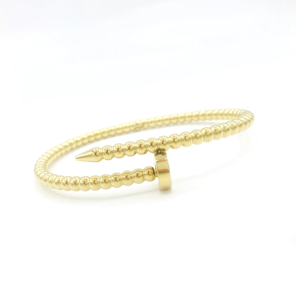 Nailhead Bangle 3.0 - Gold or Silver