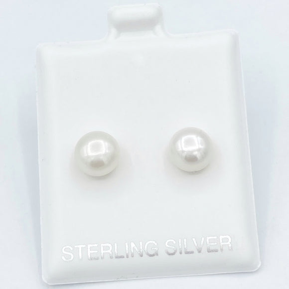 Freshwater Pearl Studs (4mm, 6mm, 8mm & 10mm)