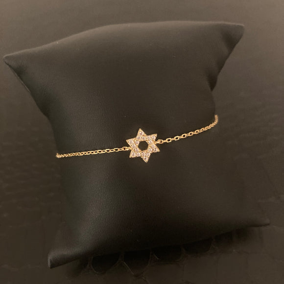 Magen David Bracelet 4.0 - Gold or Silver