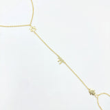 Magen David & Chai Hand Chain 2.0