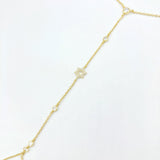 Studded Magen David Hand Chain