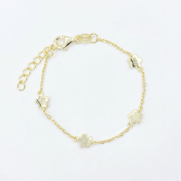Gold Flower Bracelet