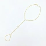 Cluster Studded Hand Chain