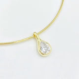 Beauregard Teardrop Choker Necklace