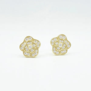 Layered Flower Studs
