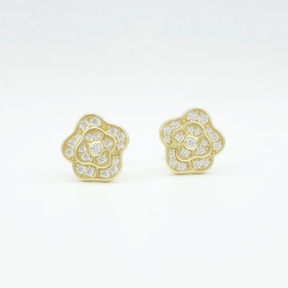 Layered Flower Studs