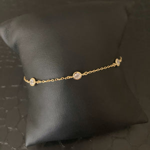 Diamond by the Yard Bracelet