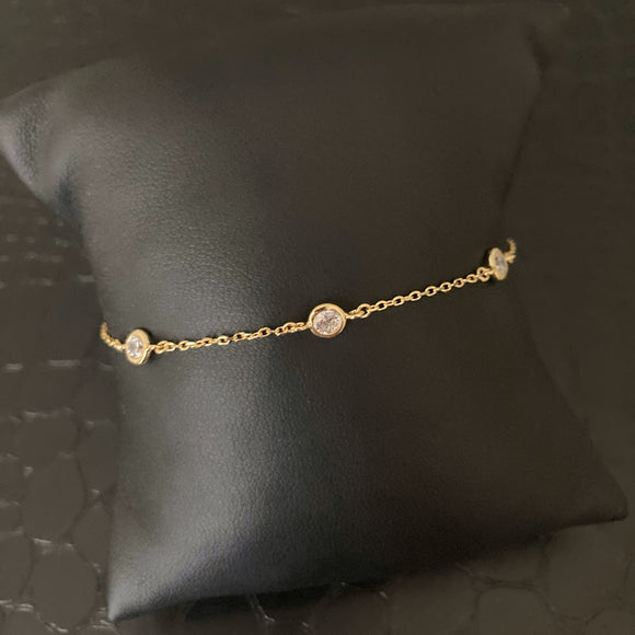 Diamond by the Yard Bracelet