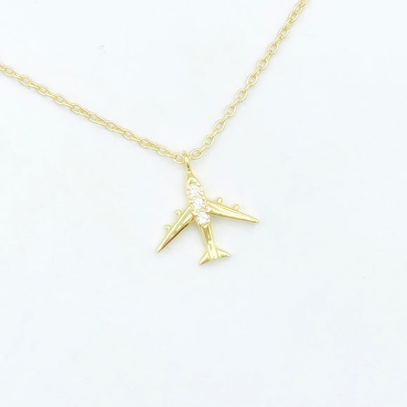 Airplane Necklace