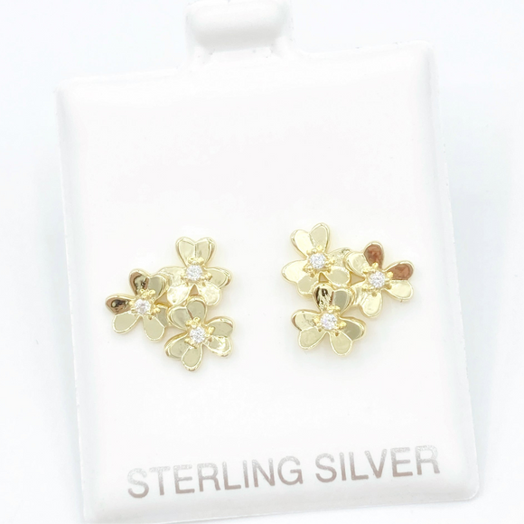 Flower Cluster Studs