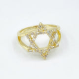 Magen David Ring - Silver