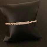 Beaded Bangle - Gold or Silver