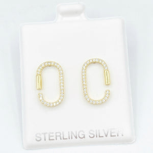 Link Stud Earrings