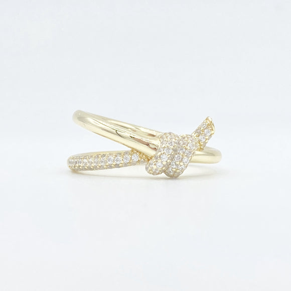 Pave Knot Ring