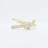 Pave Knot Ring
