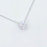Solitaire Diamond Necklace 6.0 - Gold or Silver