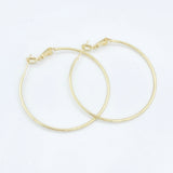 Gold Statement Hoops 7.0