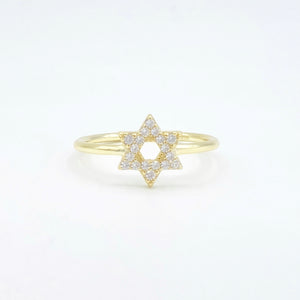 Magen David Ring 3.0 - Gold or Silver