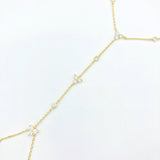 Cluster Studded Hand Chain