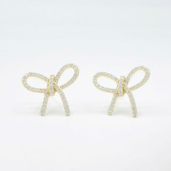 Bow Studs - Gold or Silver