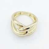 Dripping Gold Twist Ring