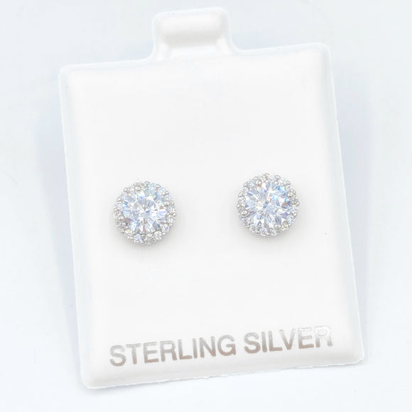 Solitaire Stud Earrings 2.0- Gold or Silver