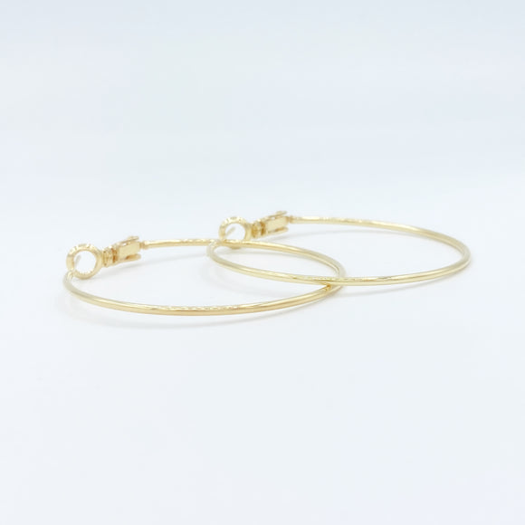 Gold Statement Hoops 7.0