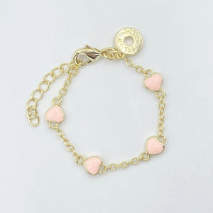 Infant/Baby Heart Bracelet 2.0 - Pink
