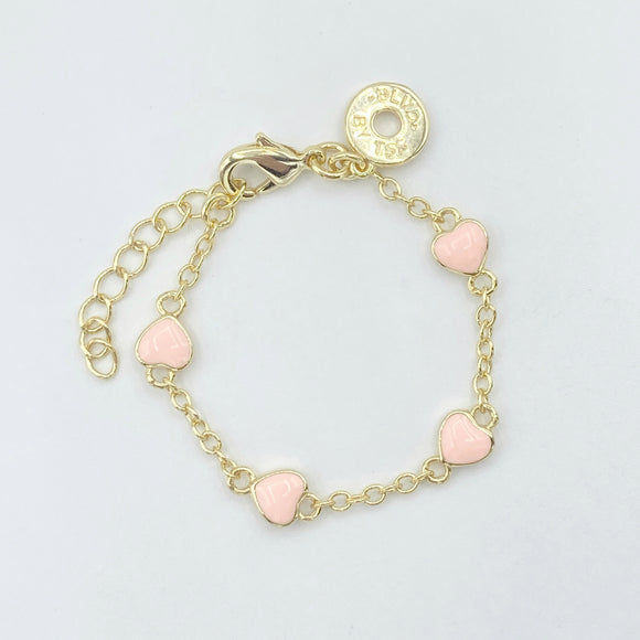 Infant/Baby Heart Bracelet 2.0 - Pink