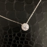 Solitaire Diamond Choker Necklace 4.0