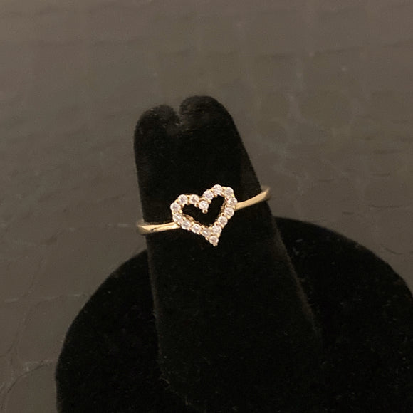 Open Heart Ring 2.0 - Gold