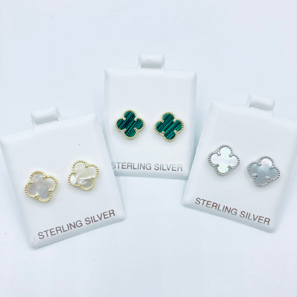 Clover  Studs 2.0 - 6 Color Options